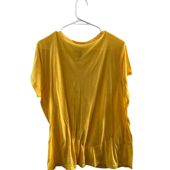 just be yellow short sleeve tee size 2X - Picture 3 of 3